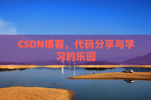 CSDN博客，代码分享与学习的乐园